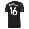 Maillot de Supporter Manchester City Rodrigo 16 Troisième 2023-24 Pour Homme